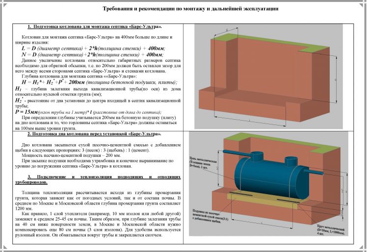 Схема монтажа Барс Ультра плюс 12